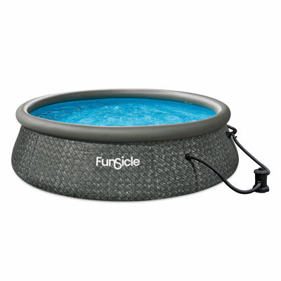 Funsicle QuickSet Ring Top Above Ground Swimming Pool