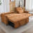 Tula Reversible Recliner Sofa with Pull-Out Bed & Adjustable Backrest-1610259310