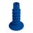 Stoneware Taper Holder, Latex Glaze