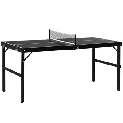 HOMCOM Table Tennis Table