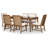 Midland Rect. Dining Table (One 12" Leaf)