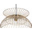 Adai 1 - Light Brass Single Pendant