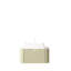 Meuble-lavabo de 30 po, lavabo rectangulaire blanc, panneaux de tiroir à rayures 3D, meuble-lavabo de 30 po avec rangement, lavabo en céramique, finition, facile à installer