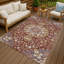 Tapis damassé intérieur / extérieur lavable à la machine ACN2611-1461960950-1461960904