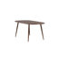McKnightstown Oval Metal Base Dining Table