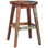 Teak Solid Wood Counter Stool with Solid Wood Frame
