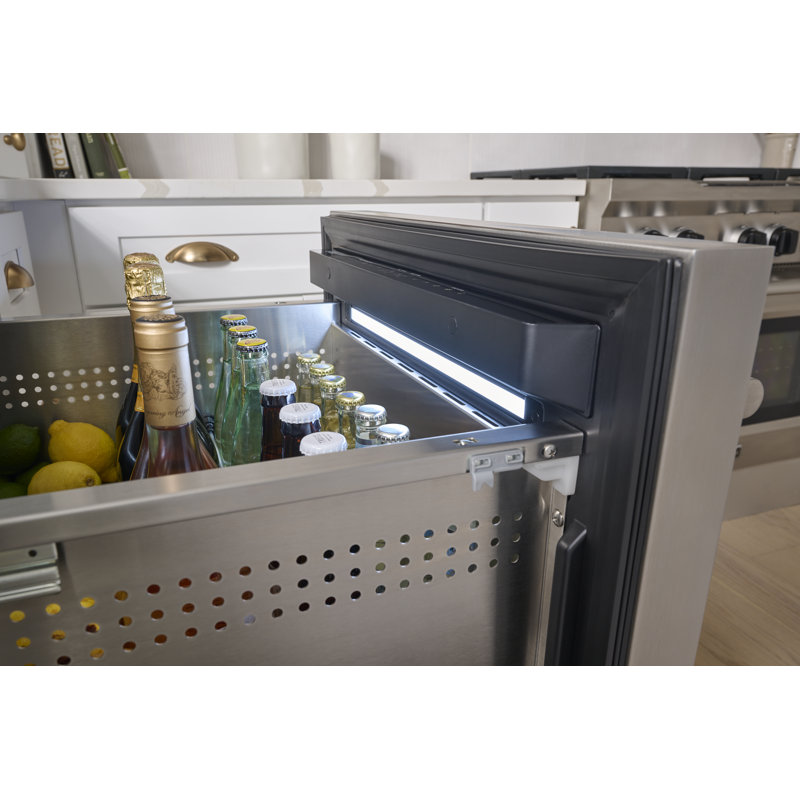 Zephyr Presrv 24" Stainless Steel Built-In Dual Zone Refrigerator Drawers