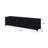 4-door Engineered Wood 79-inch TV Stand Black