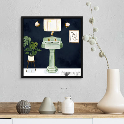 Boho Bath Sinks II - reproduction d'art sur toile