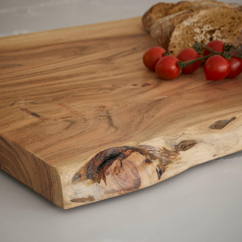 Alpen Home Evia Wood Platter, 50cm L x 35cm W