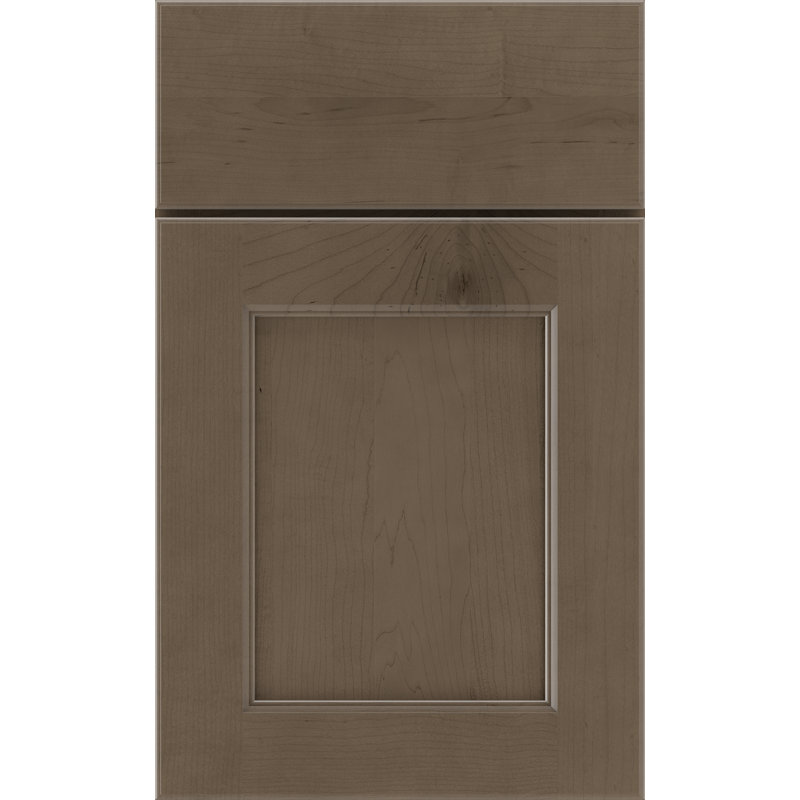Échantillon de porte Dington, Érable, Warm Cabin w/Stone Glaze