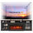 80" Electric Fireplace TV Stand – 12 Color Flame & LED, 2 Heat Settings, Adjustable Temperature, Fits TVs Up to 90"-1936219964-1945855568
