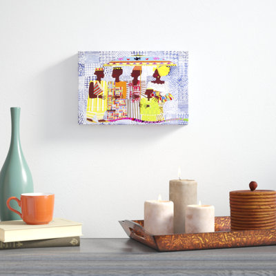 We Are African People by Varnette Honeywood - Painting on Canvas