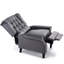 Conatser 78cm Wide Velvet Wing Chair Recliner-383786808