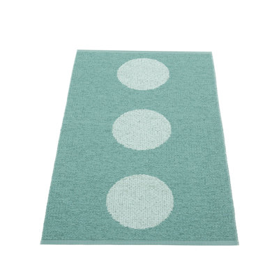 Rug VERA POP Jade/Pale Turquoise 2.25 x 1.75 ft
