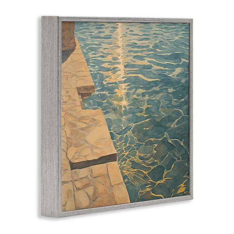 Giclée encadrée par Sunlit, Estampe numérique Farmhouse, H 12 po x l 12 po