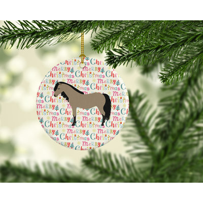 Ornement suspendu Welsh Pony Horse