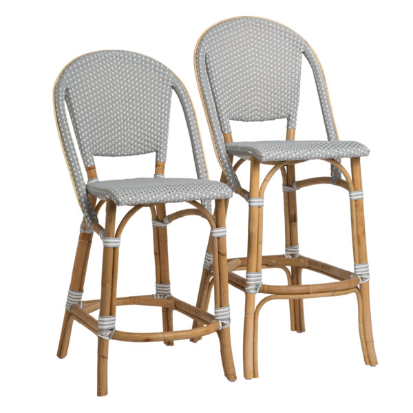 Tabouret Popplestone, Tabouret de bar (siège d'une hauteur de 29,9 po), Noir