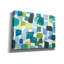  Art mural en toile, "togle blocs" par Cheryl Warrick, 54 po x 40 po