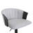 Adjustable Black Wood Bar Stool