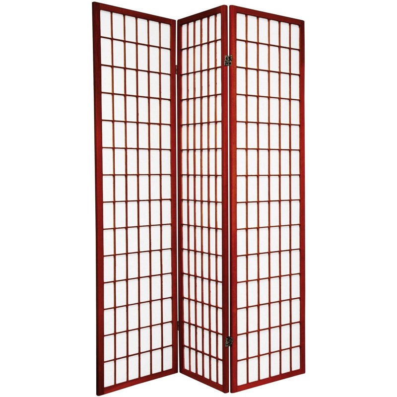 Grand paravent / paravent, Cerisier, H 70 po x l 50 po x P 6 po, 3