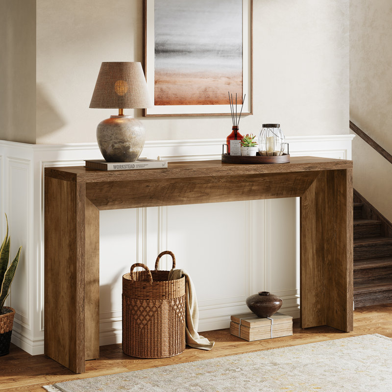 140Cm Console Table, Brown