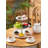 3 Tier Cupcake Stand- White Porcelain Cake Stand- Dessert Stand, Tiered Serving Trays For Parties