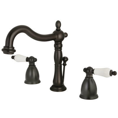 Heritage Widespread Bathroom Faucet with Drain Assembly