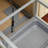 Rev-A-Shelf Aluminum Pullout Waste Container(s) with Soft-Close for Kitchen Base Cabinets-130001790-130001806-130001817