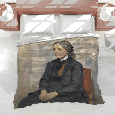 Classic Portrait Painting Comforter