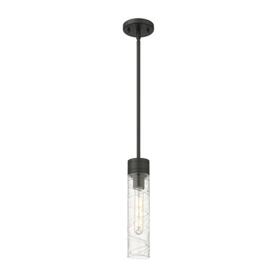 Ballston - Maliyah - 1 Light 3" Stem Hung Mini Pendant with 8"H Shade
