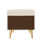 Banc de rangement avec repose-pieds Modern-509433703