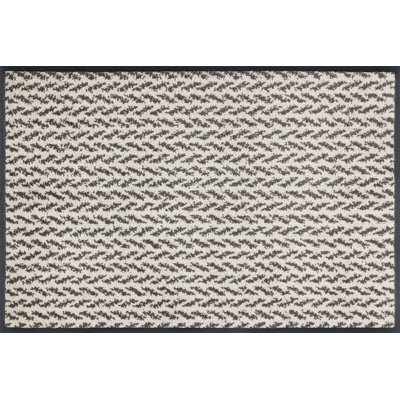 Non-Slip Chevron No Holiday Doormat