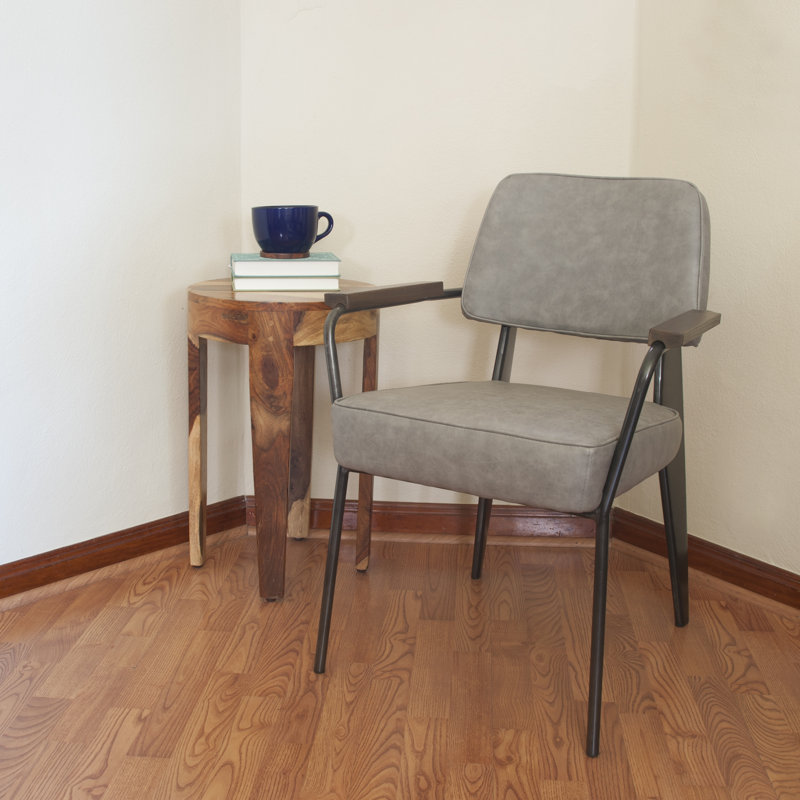 Fauteuil de 24 po de large Shelli, gris