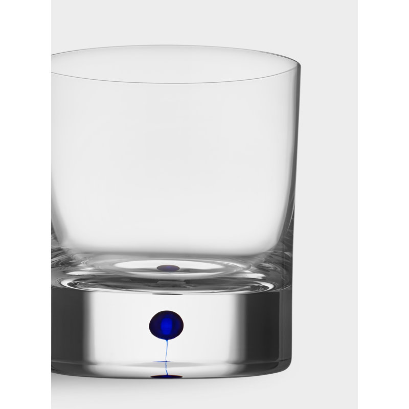 Intermezzo 8 oz. Whiskey Glass, Blue, 8 oz.