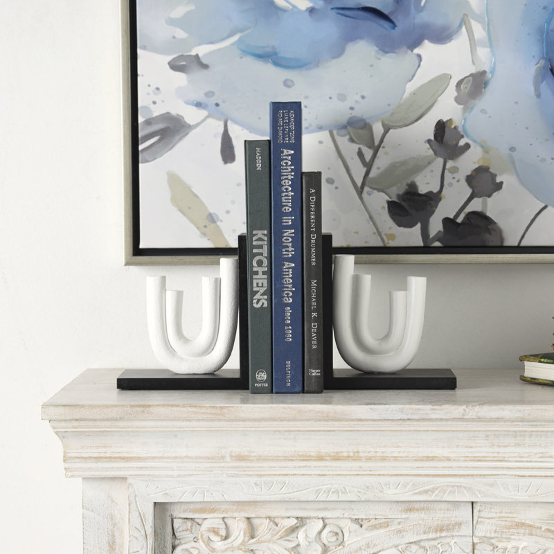 Ensemble de serre-livres en bois Duky