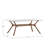 Alxander Glass Top Dining Table