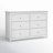 Kenton Wood 6-Drawer Double Dresser-12496854