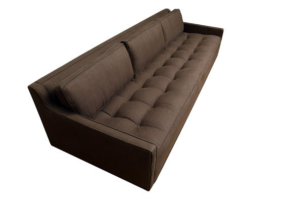 Sofa, Eggplant Aged Velvet