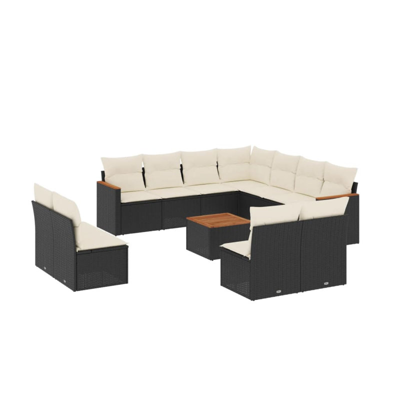 Ensemble de canapé de jardin Vidaxl