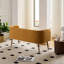 Banc rembourré en tissu pour chambre Dequarius-1743198572