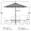 274cm Tilt Market Parasol