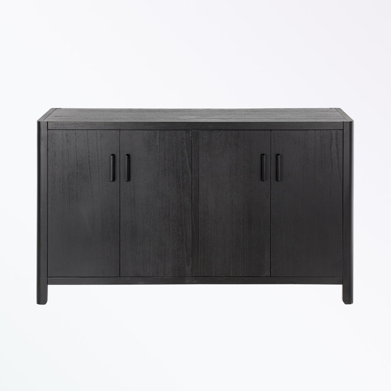 Armoire à 4 portes avec pieds robustes