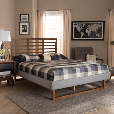 Mariyam Upholstered Slat Bed
