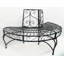  Metal Semi-Circle Tree-Wrap Bench-357217664