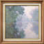 "La seine près de Giverny dans le brouillard" par Claude Monet - Peinture sur toile-86450164