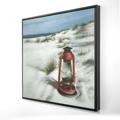 " Lantern On The Beach "
