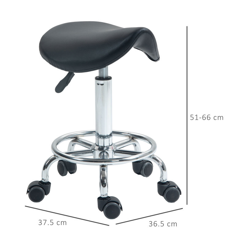 Rajmund Adjustable Height Ergonomic Lab Stool