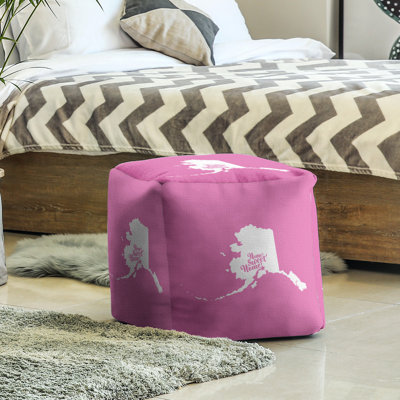 Repose-pieds cubique à ancrage doux home