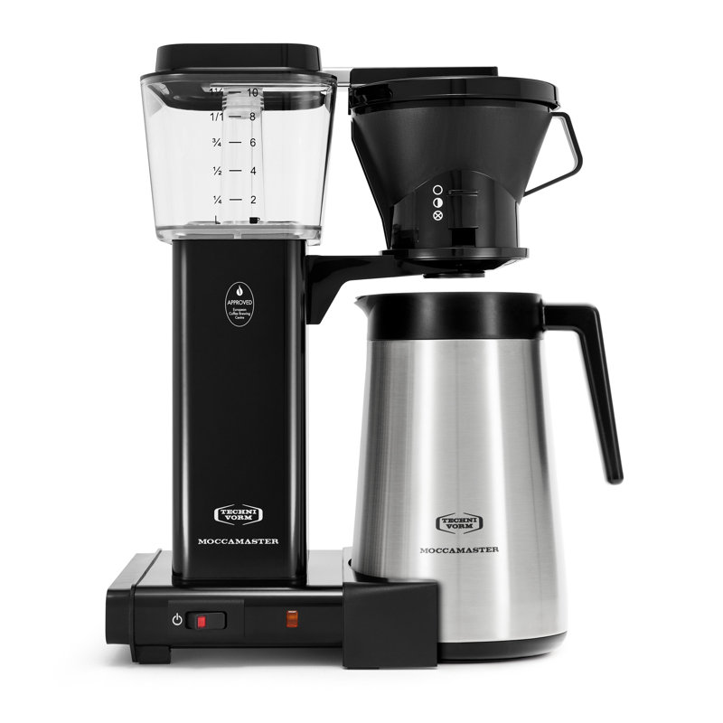 Cafetière de 10 tasses KBT de Moccamaster, Noir